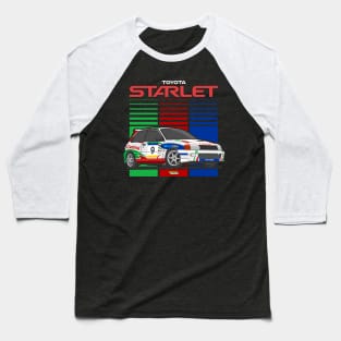 Toyota Starlet Castrol Movistar Rally Gran Turismo Livery B Baseball T-Shirt